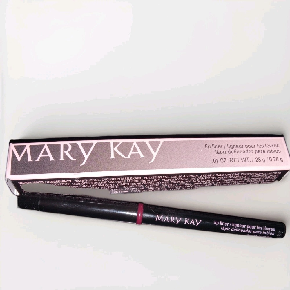 New In Box Mary Kay Twist Up Lip Liner Plum #014725 Full‎ Size